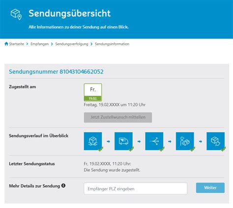 hermeses sendungsverfolgung